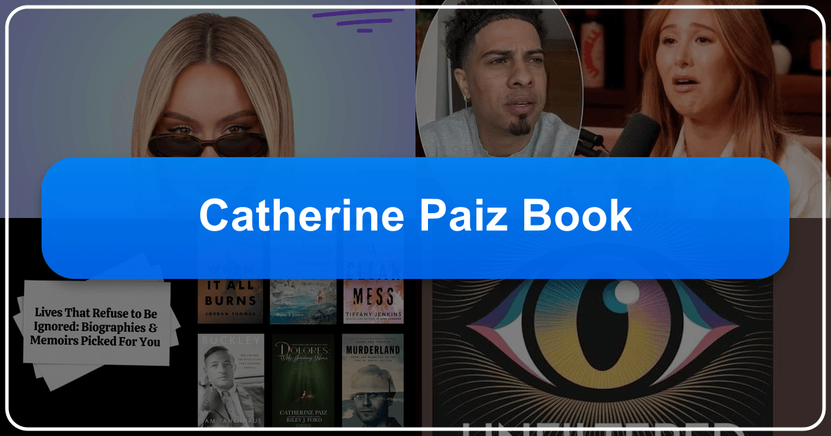 Catherine Paiz's memoir "Dolores" explores her life, struggles, and journey of self-discovery as a social media influencer. /images/catherine-paiz-book.png