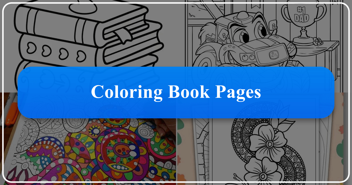 Coloring book pages offer creativity, learning, and cultural exploration for all ages and disciplines, fostering self-expression and growth. /images/coloring-book-pages.png