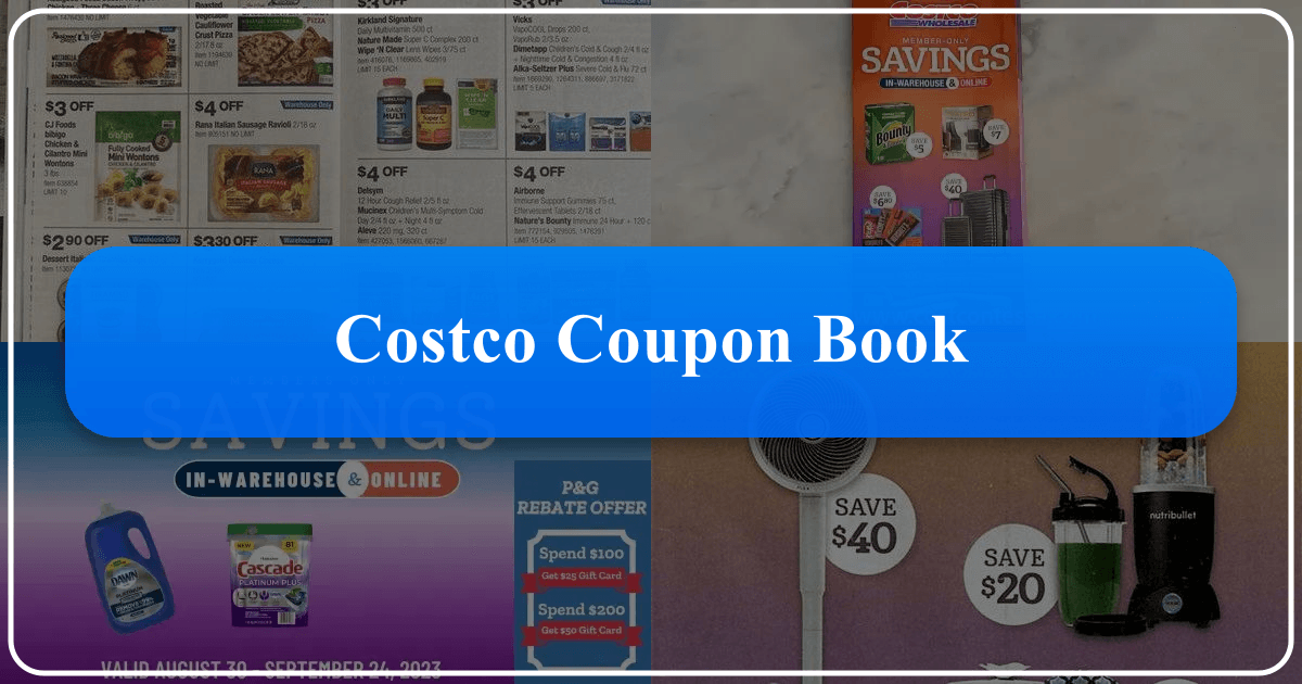 Decoding the Costco coupon book, exploring its literary and cultural significance beyond discounts. /images/costco-coupon-book.png