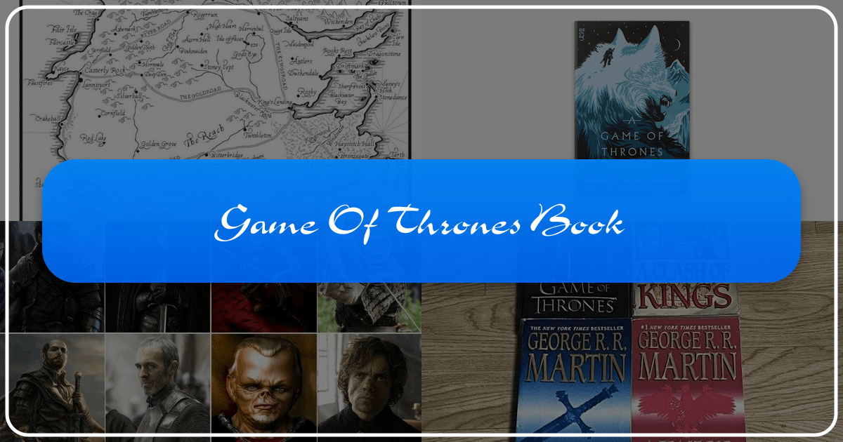 In-depth exploration of George R.R. Martin's "A Game of Thrones" novel, its themes, and cultural impact. /images/game-of-thrones-book.png