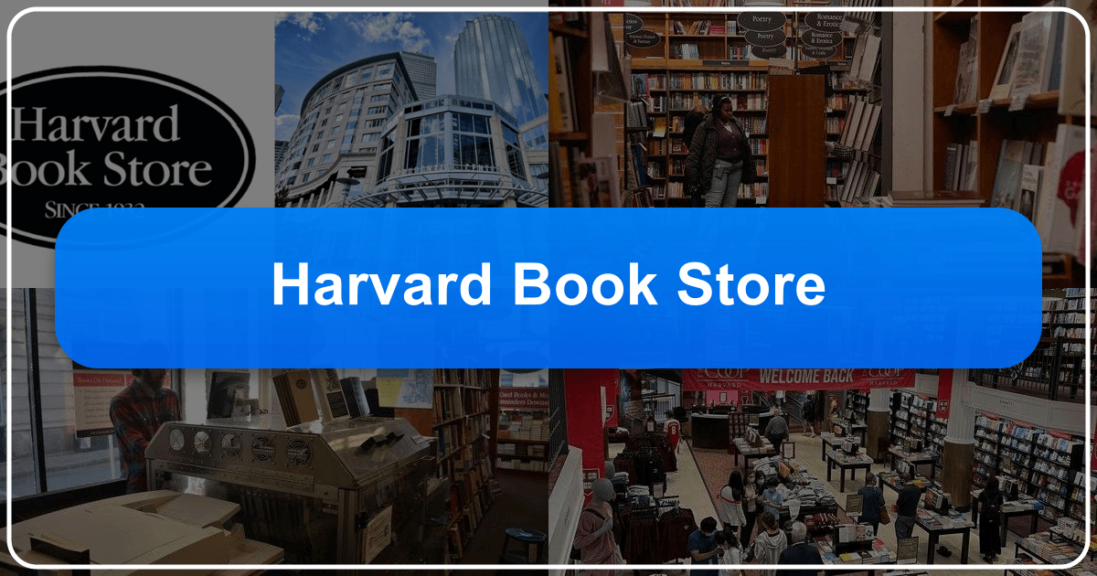 Harvard Book Store: a cultural hub and independent bookstore serving the community since 1932. /images/harvard-book-store.png