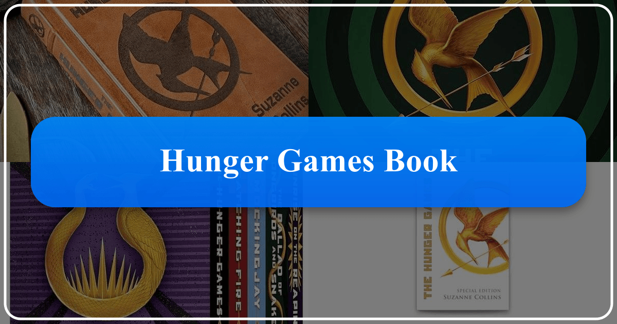 In-depth analysis of Suzanne Collins's *The Hunger Games* exploring themes and cultural impact. /images/hunger-games-book.png