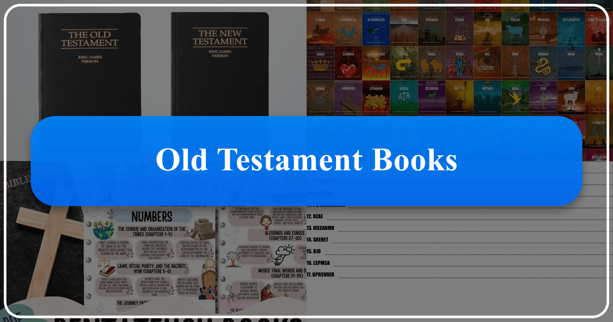 A comprehensive guide to the Old Testament books, their classification, and significant cultural impact. /images/old-testament-books.png