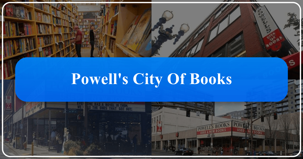 Powell's City of Books: a vast and iconic Portland bookstore and literary landmark. /images/powells-city-of-books.png