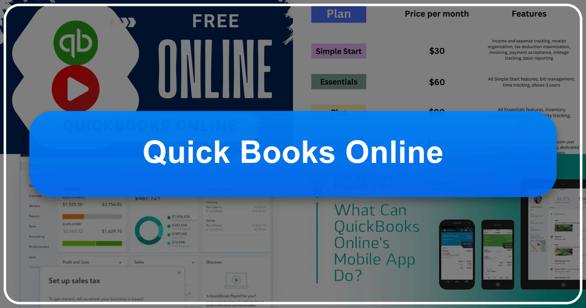 Comprehensive overview of QuickBooks Online, covering features, pricing, user experiences, and alternatives for business accounting solutions. /images/quick-books-online.png