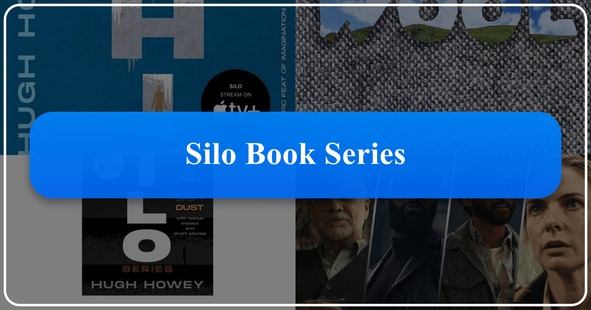 Hugh Howey's Silo series: a dystopian tale of survival, hope, and rebellion in a post-apocalyptic world. /images/silo-book-series.png
