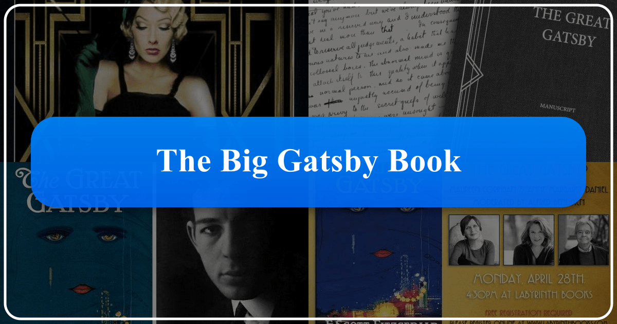 In-depth analysis of F. Scott Fitzgerald's The Great Gatsby, exploring themes and literary merit. /images/the-big-gatsby-book.png