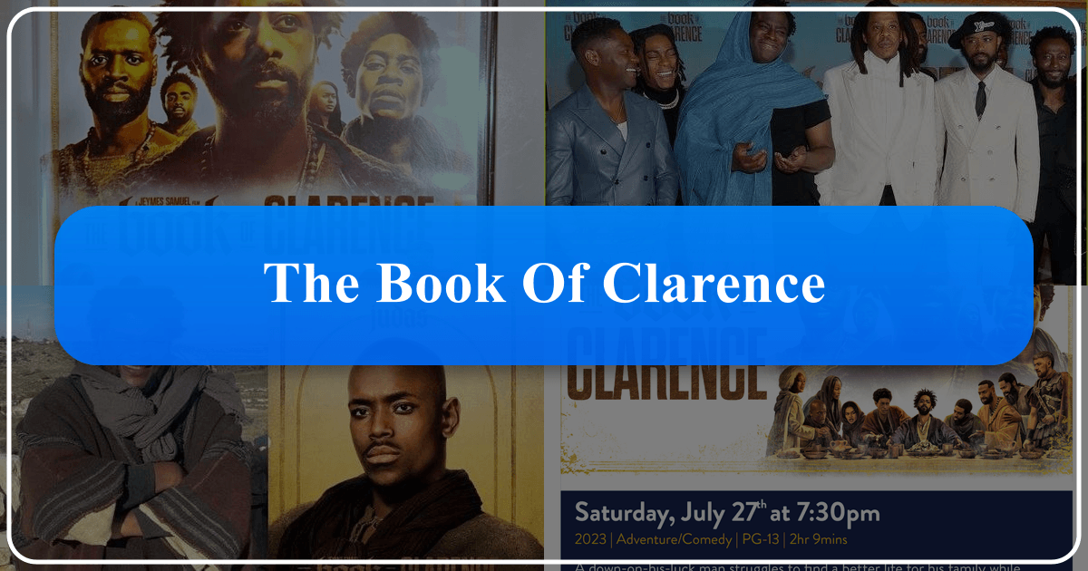 "The Book of Clarence" reimagines biblical times with humor and heart, exploring faith and self-discovery. /images/the-book-of-clarence.png
