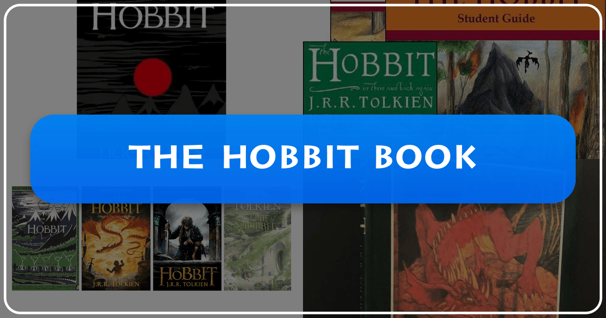 Exploring J.R.R. Tolkien's *The Hobbit* as a cornerstone of modern fantasy literature and its lasting cultural impact. /images/the-hobbit-book.png