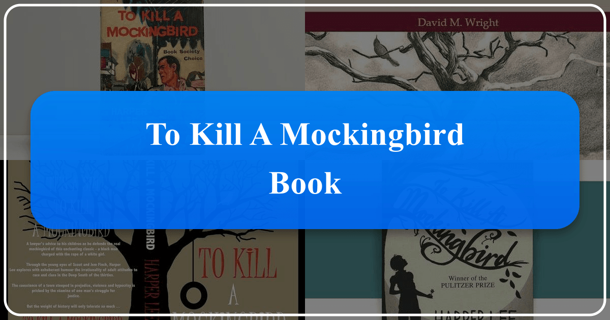 Exploring Harper Lee's *To Kill a Mockingbird*, a timeless classic of justice, morality, and childhood innocence. /images/to-kill-a-mockingbird-book.png