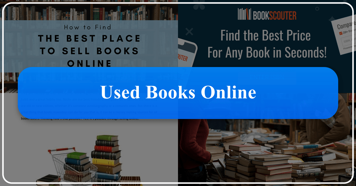Discovering affordable and sustainable used books online with vast selections and diverse genres. /images/used-books-online.png