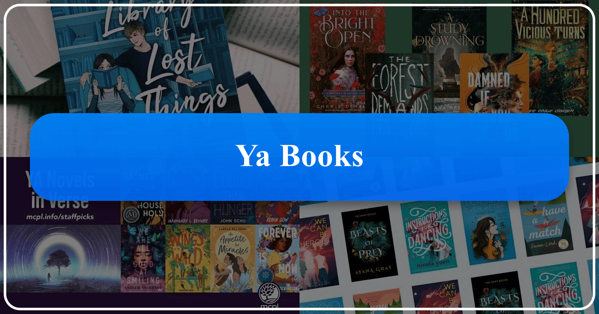 Exploring the dynamic world of Young Adult literature and its lasting cultural impact on readers of all ages. /images/ya-books.png