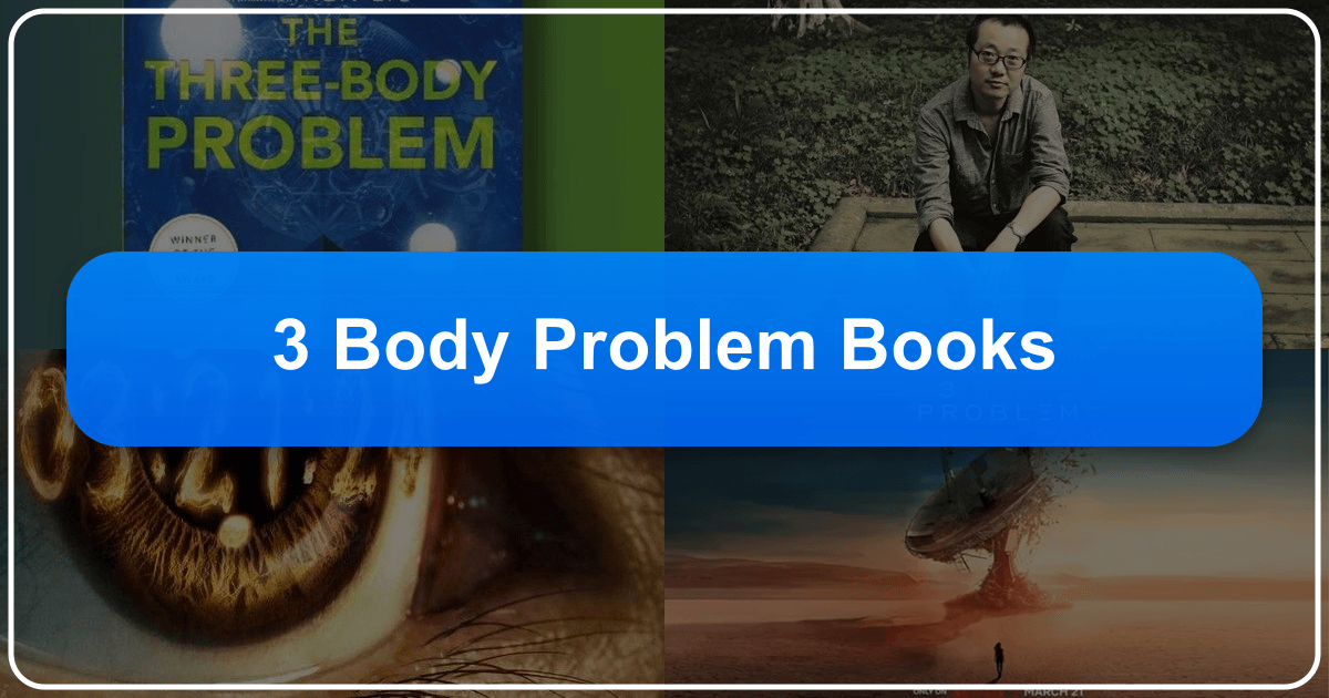 Exploring the "Three-Body Problem" trilogy by Liu Cixin and its profound impact on science fiction. /images/3-body-problem-books.png
