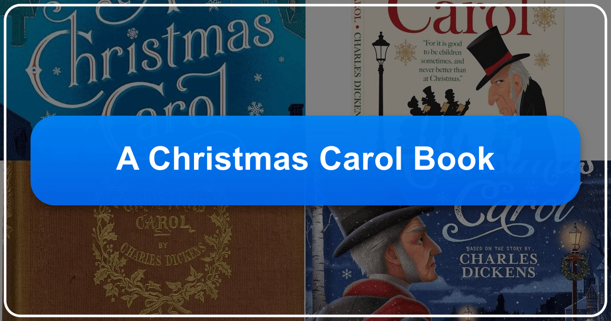 "A Christmas Carol" by Charles Dickens: exploration of its genre, themes, and lasting cultural impact. /images/a-christmas-carol-book.png