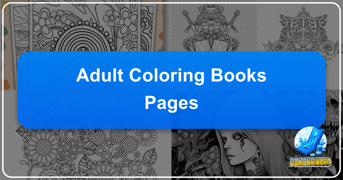 Adult coloring books offer therapeutic benefits, creative expression, and community connection. /images/adult-coloring-books-pages.png
