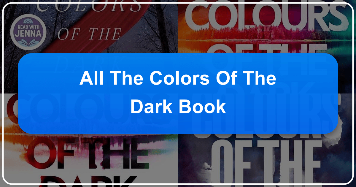 In-depth analysis of Chris Whitaker's novel "All the Colors of the Dark" exploring themes and literary significance. /images/all-the-colors-of-the-dark-book.png