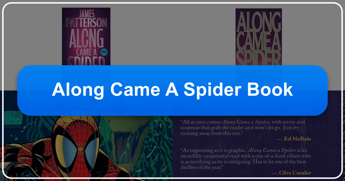J.D. Robb's "Along Came a Spider" is a gripping crime thriller with romance and social commentary. /images/along-came-a-spider-book.png