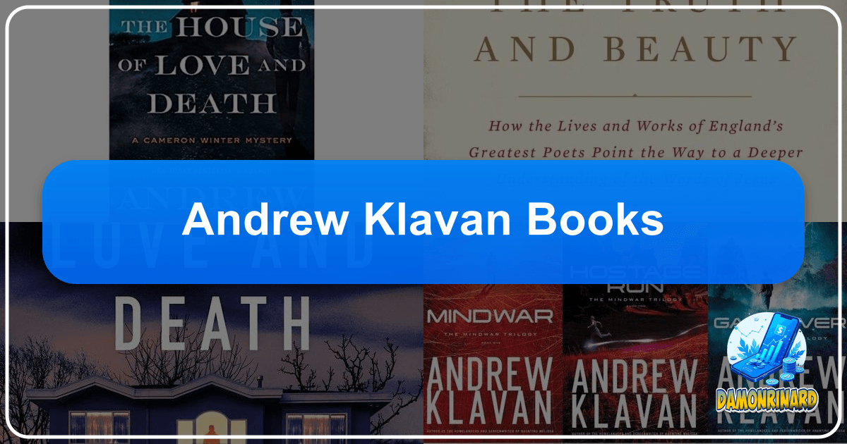 Lbibinders.org: A comprehensive literary guide and community for book lovers and lifelong learners. /images/andrew-klavan-books.png