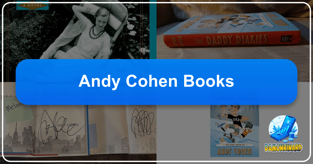Exploring the vibrant world of literature, authors, and reading, and their profound cultural resonance and impact. /images/andy-cohen-books.png