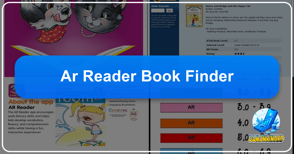 Ar Reader Book Finder: A comprehensive tool for discovering books and fostering reading development. /images/ar-reader-book-finder.png