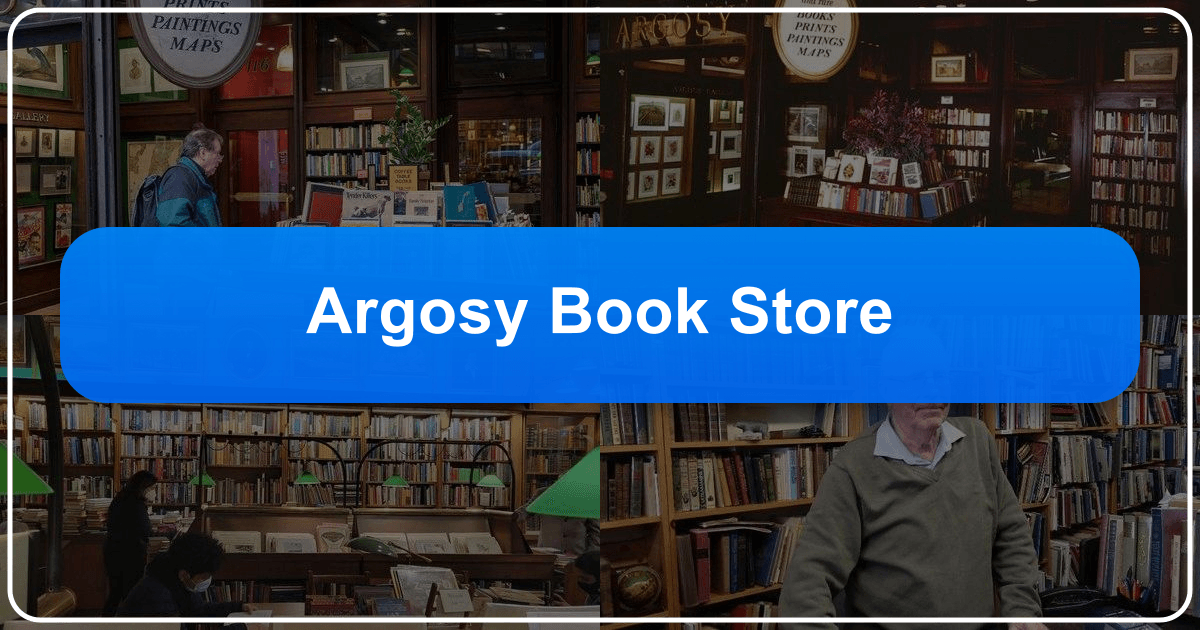 The Argosy Book Store: a six-story NYC bookstore featuring rare books and historic literary artifacts since 1925. /images/argosy-book-store.png