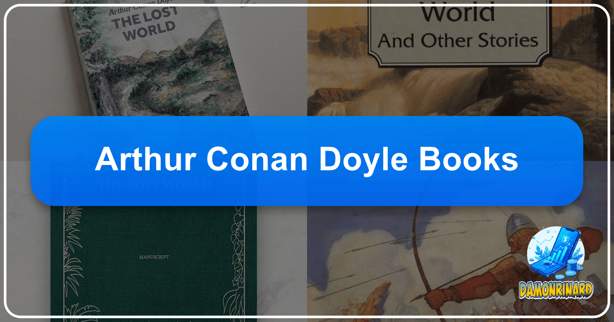 Exploring the enduring legacy and literary contributions of Sir Arthur Conan Doyle, creator of Sherlock Holmes. /images/arthur-conan-doyle-books.png
