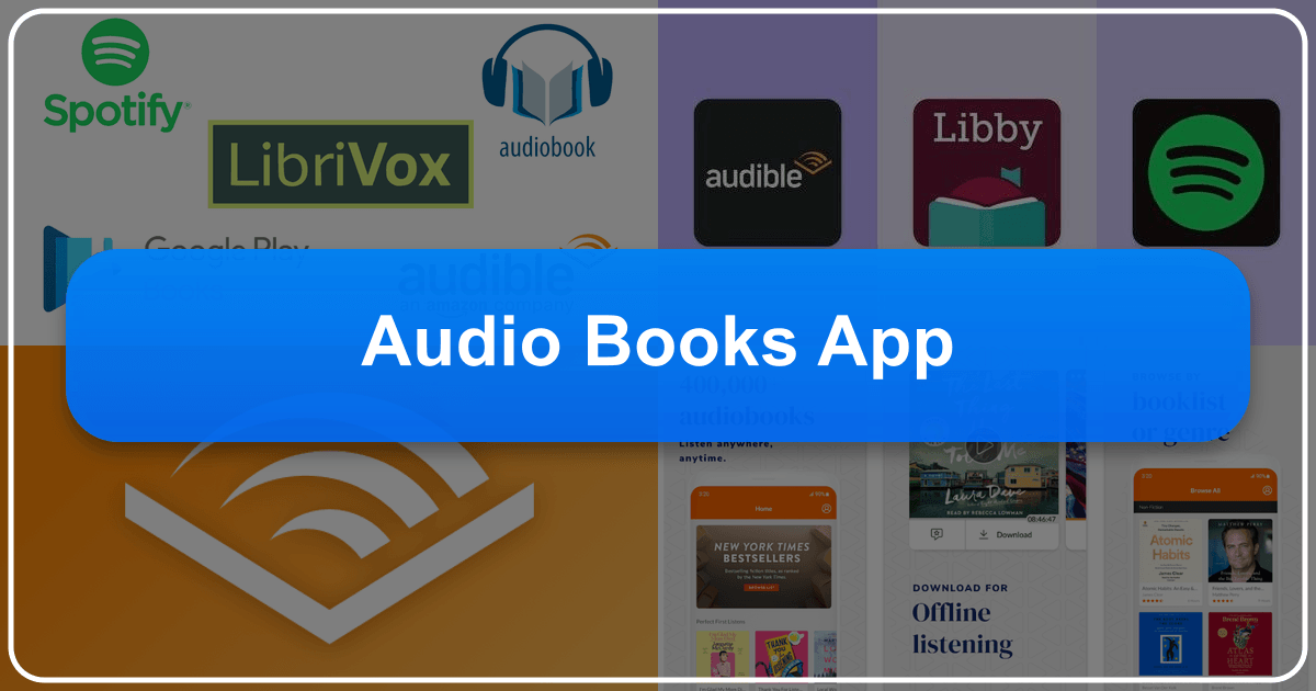 Exploring the world of audiobooks and apps for convenient listening and learning. /images/audio-books-app.png
