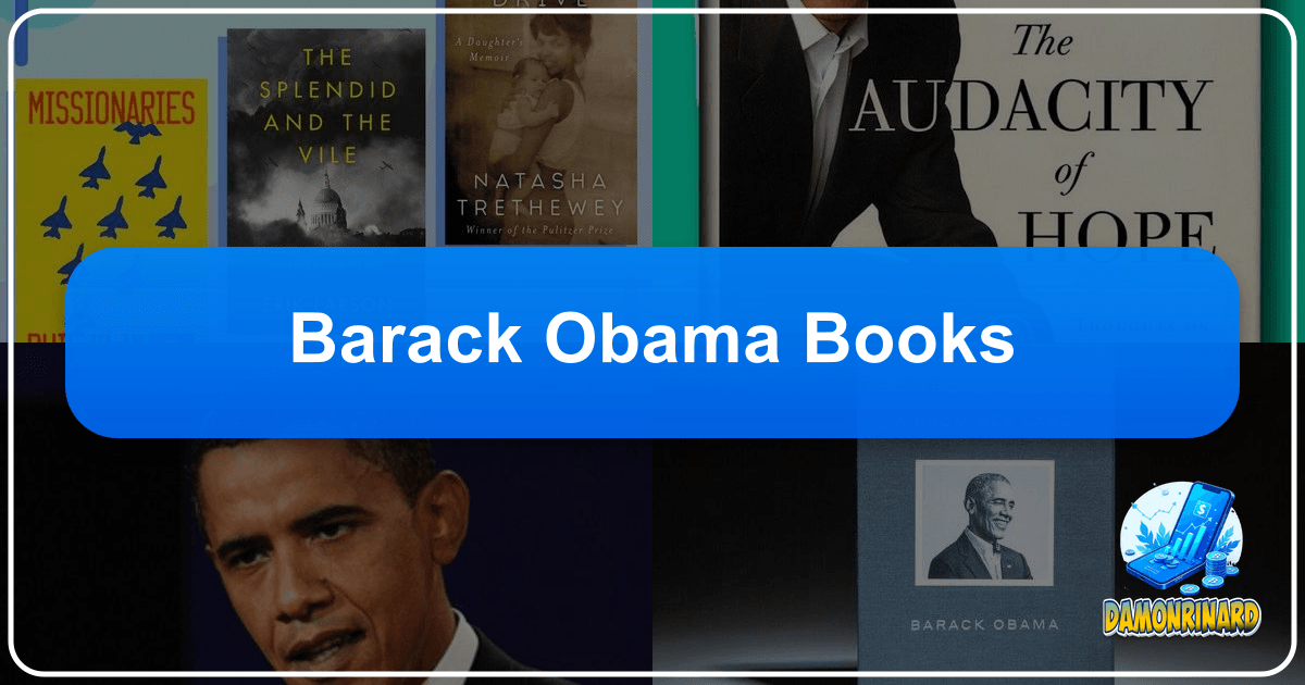 Barack Obama's literary world: reading habits, authored books, and cultural impact as a reader and leader. /images/barack-obama-books.png