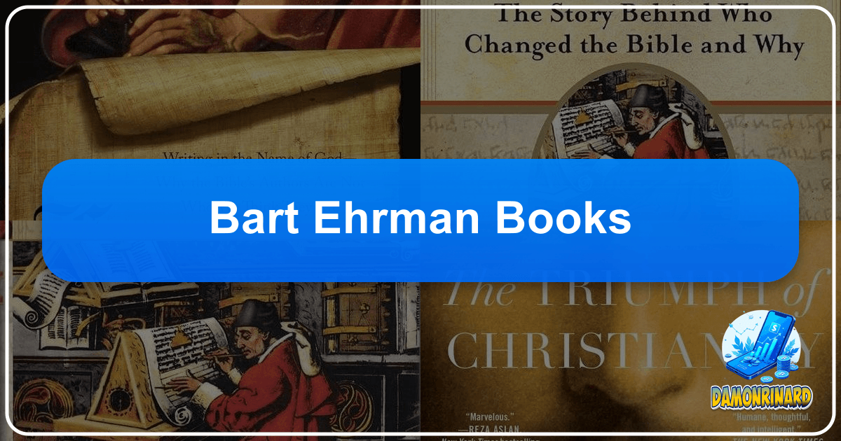 Lbibinders.org: a comprehensive literary platform exploring books, authors, and reading experiences with depth and nuance. /images/bart-ehrman-books.png
