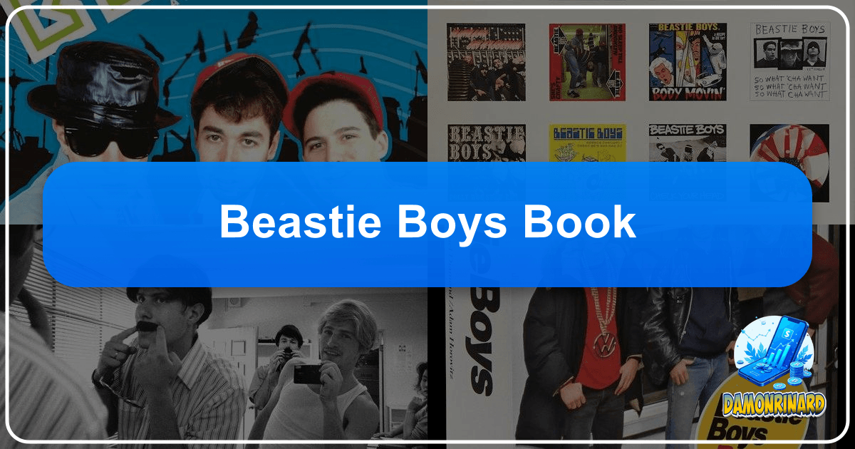 Exploring The Beastie Boys Book: A groundbreaking memoir of music, culture, and friendship. /images/beastie-boys-book.png