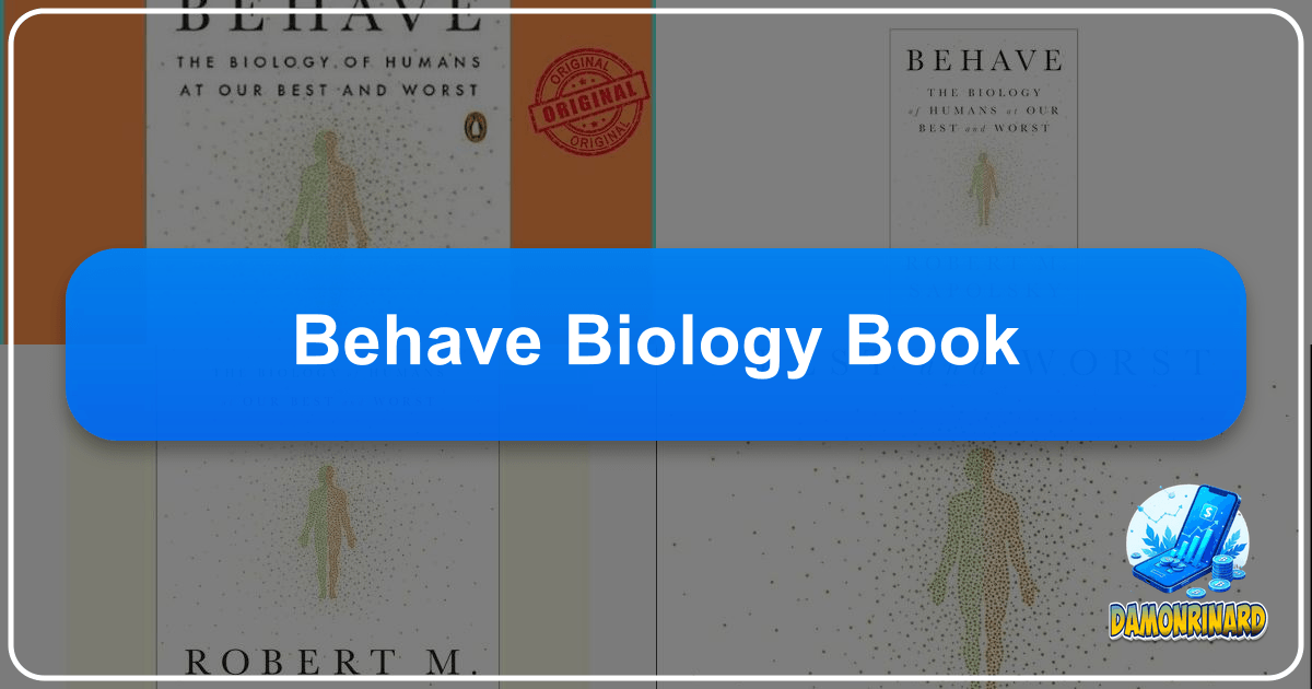 Lbibinders.org: A comprehensive guide to the world of books, authors, reading, and literature's cultural impact. /images/behave-biology-book.png