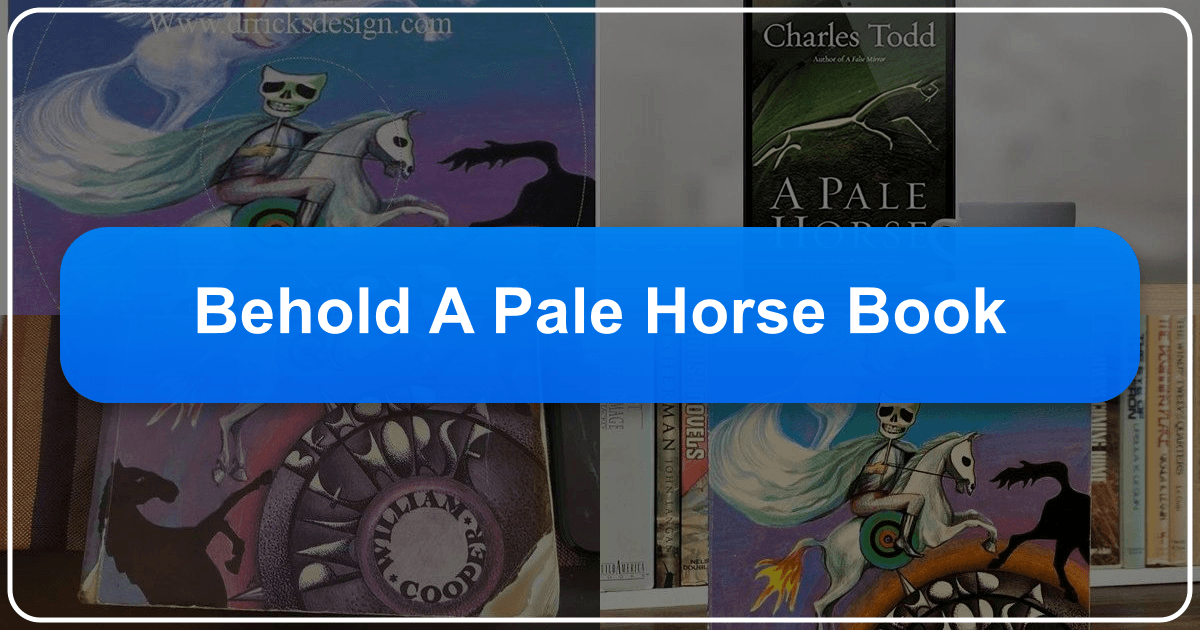 Alistair MacLean's thriller *Behold a Pale Horse* explores espionage, conspiracy, and suspense. /images/behold-a-pale-horse-book.png