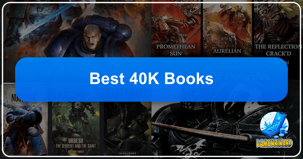 Exploring the best Warhammer 40,000 books and their impact on the grimdark science-fantasy genre. /images/best-40k-books.png