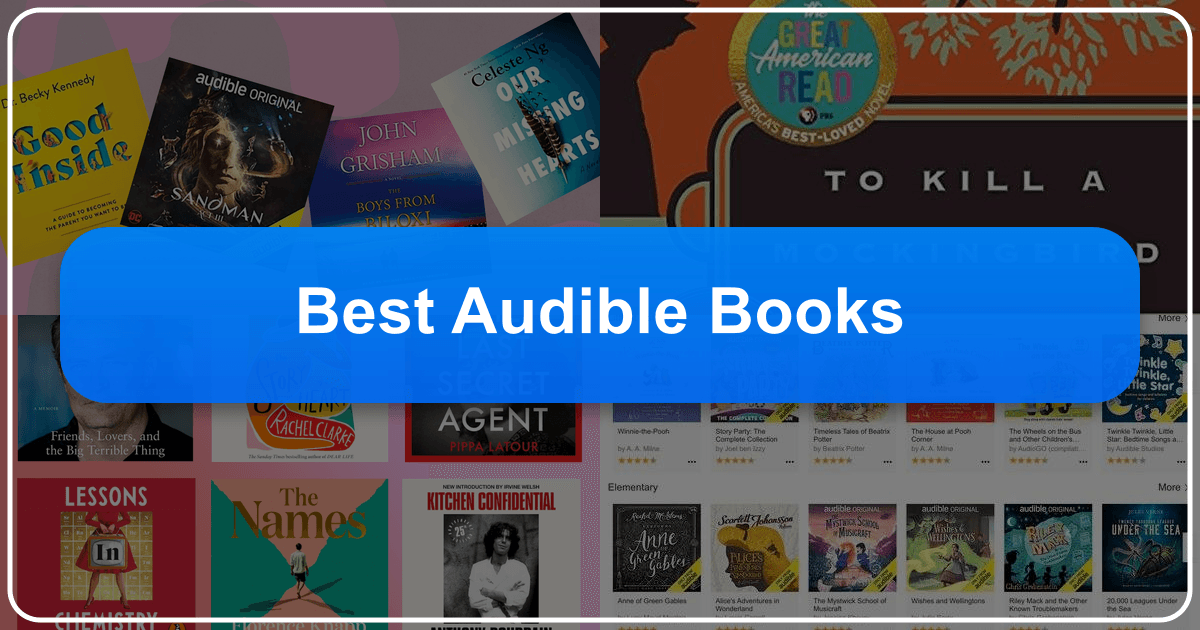 A comprehensive guide to exploring and discovering the best Audible books across various genres. /images/best-audible-books.png