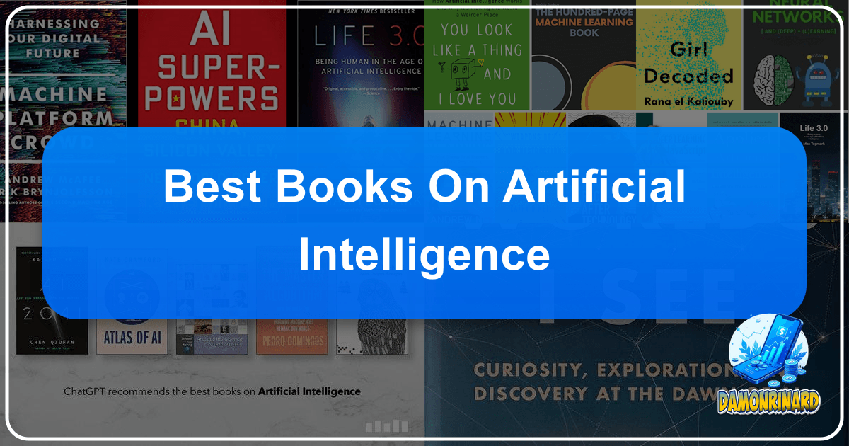 Exploring the best books on Artificial Intelligence for a deeper understanding of its complexities and potential. /images/best-books-on-artificial-intelligence.png