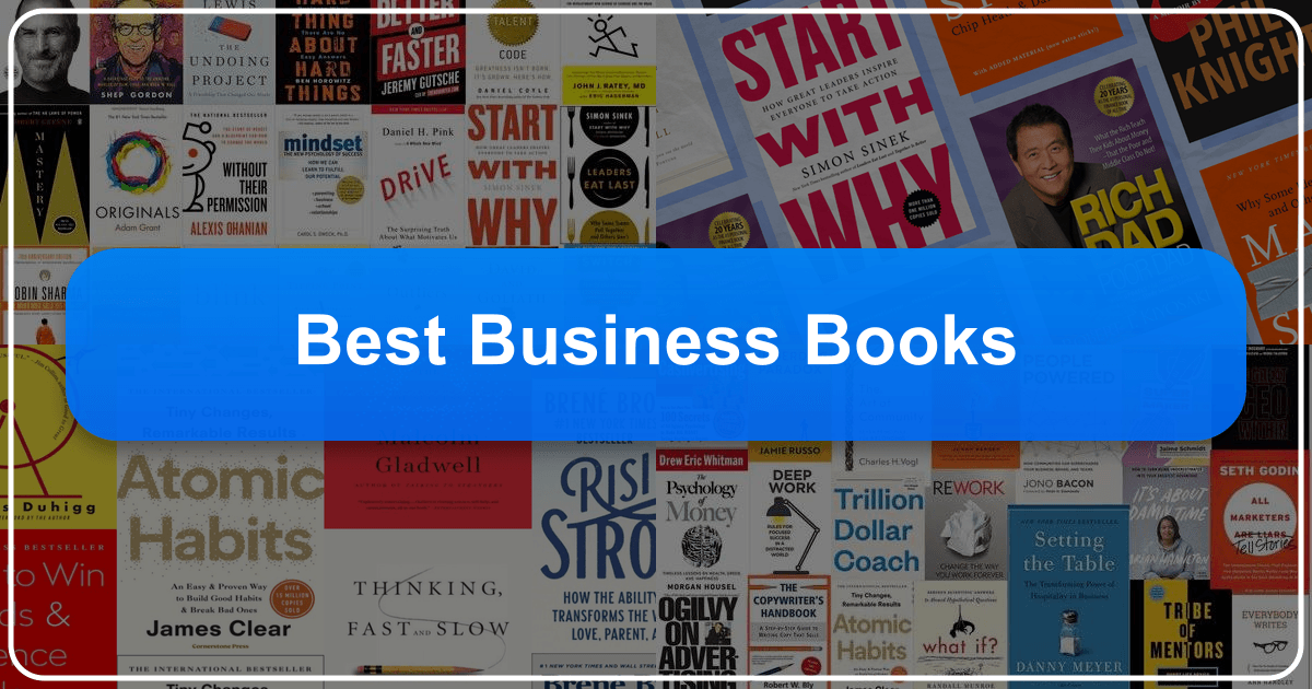 Comprehensive guide to the best business books for mastering business and professional development. /images/best-business-books.png