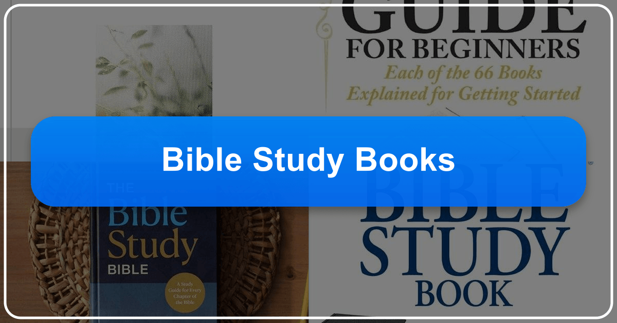 Exploring the diverse world of Bible study books and their cultural significance. /images/bible-study-books.png