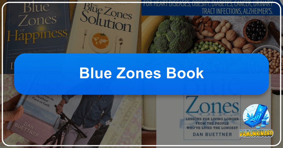 Unlocking longevity secrets through Blue Zones research and lifestyle principles. /images/blue-zones-book.png