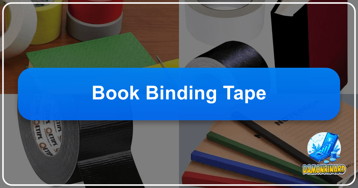 Exploring the vital role of bookbinding tape in preserving literature and cultural heritage for generations. /images/book-binding-tape.png