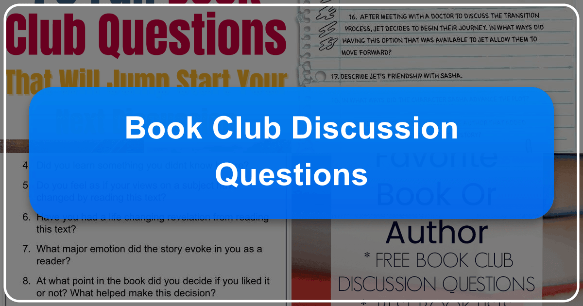 Comprehensive guide for crafting engaging book club discussion questions. /images/book-club-discussion-questions.png