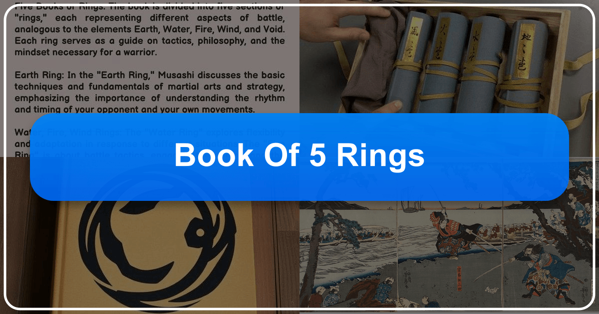Applying Miyamoto Musashi's Book of Five Rings to literary exploration on Lbibinders.org. /images/book-of-5-rings.png