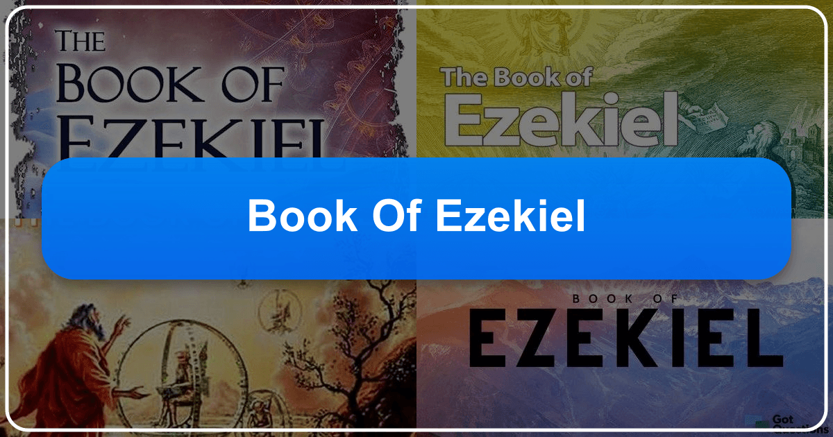 The Book of Ezekiel: a prophetic exploration of judgment, restoration, and hope in the Hebrew Bible. /images/book-of-ezekiel.png
