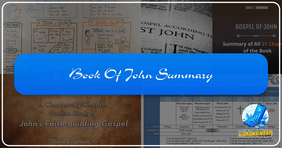 Exploring John's Gospel: A timeless masterpiece of theology, philosophy, and literature, inspiring readers for centuries. /images/book-of-john-summary.png