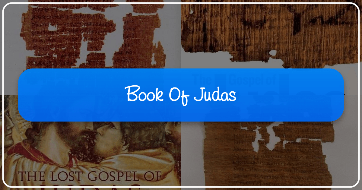 The Gospel of Judas: A Multifaceted Exploration of its literary genre, authorship, and cultural impact. /images/book-of-judas.png