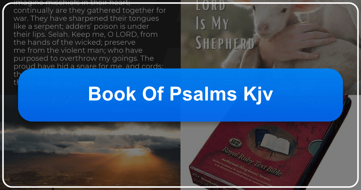 The Book of Psalms KJV: a timeless collection of poetry, prayer, and human experience. /images/book-of-psalms-kjv.png