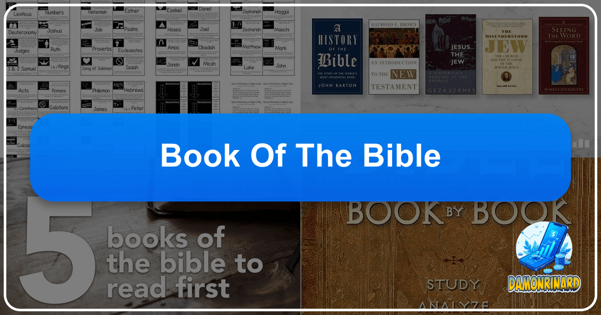 Exploring the Bible's literary, cultural, and historical significance on Lbibinders.org. /images/book-of-the-bible.png