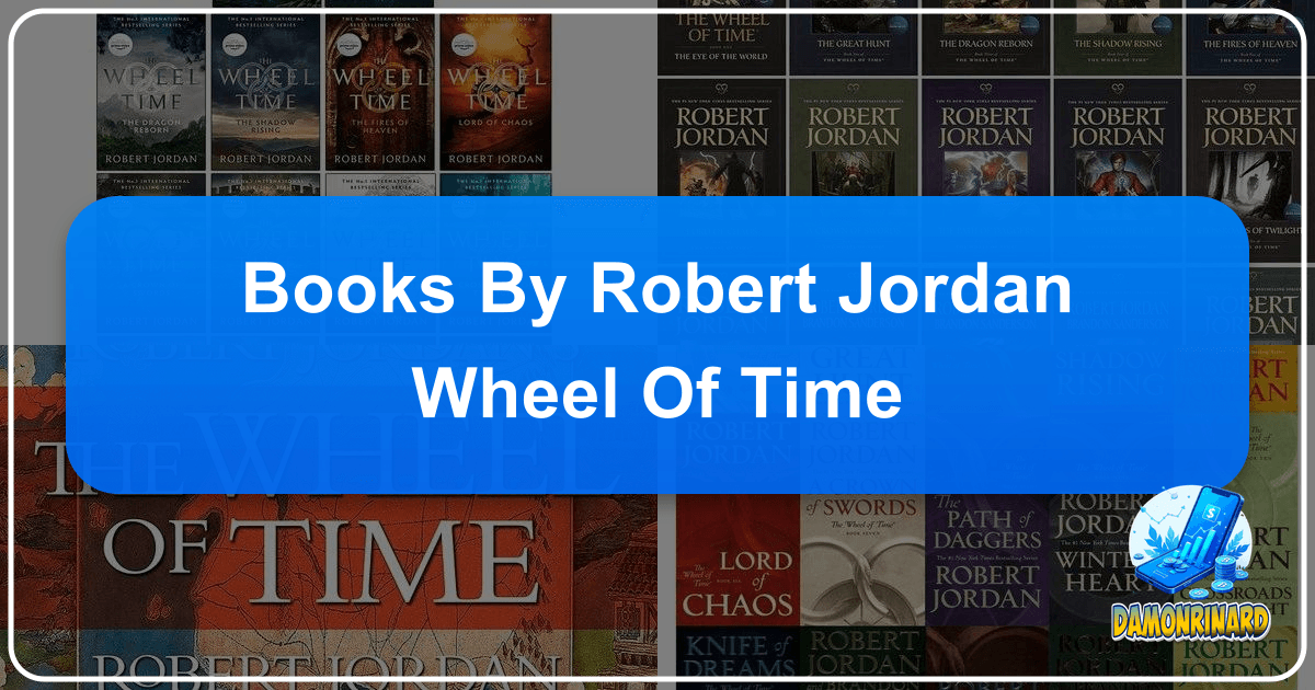 Exploring Robert Jordan's epic fantasy series, The Wheel of Time, and its profound literary impact. /images/books-by-robert-jordan-wheel-of-time.png