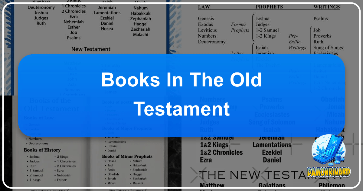 The Old Testament: a foundational collection of ancient writings shaping literature, culture, and human history profoundly. /images/books-in-the-old-testament.png