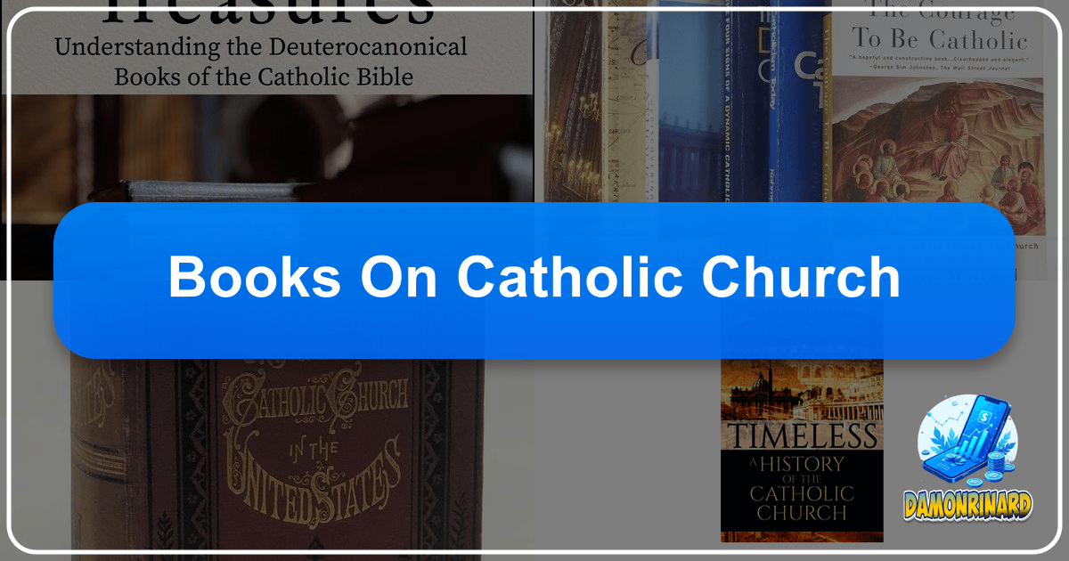 Exploring the vast and influential world of Catholic literature and its profound impact on faith and culture. /images/books-on-catholic-church.png