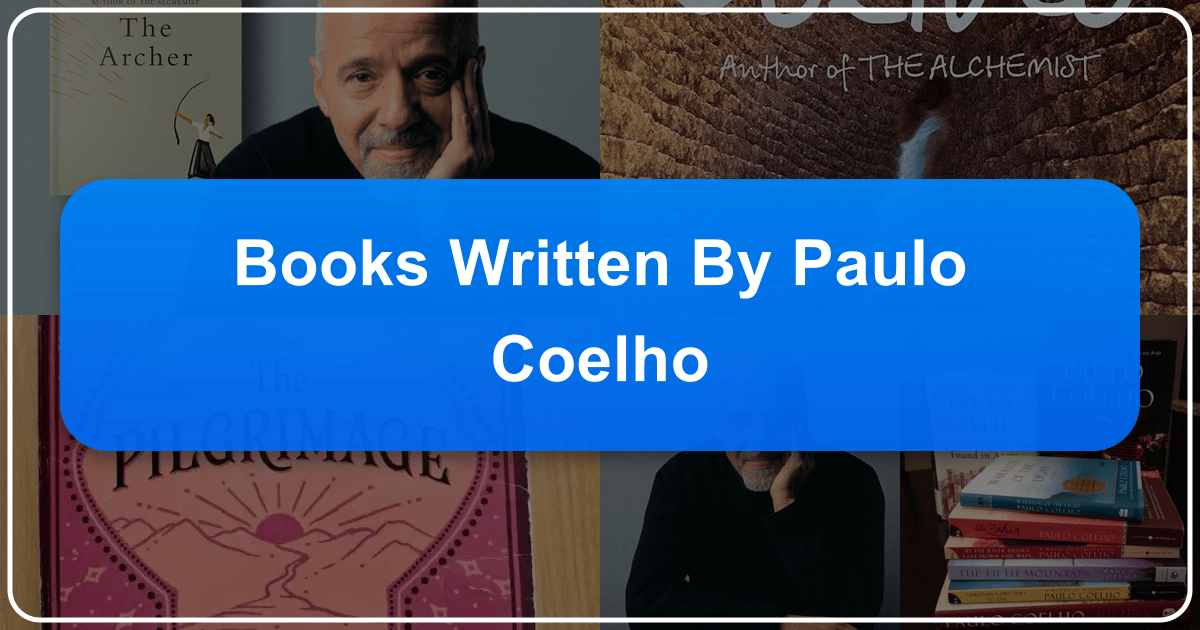 Exploring Paulo Coelho's novels and their profound impact on readers worldwide through themes and literary style. /images/books-written-by-paulo-coelho.png
